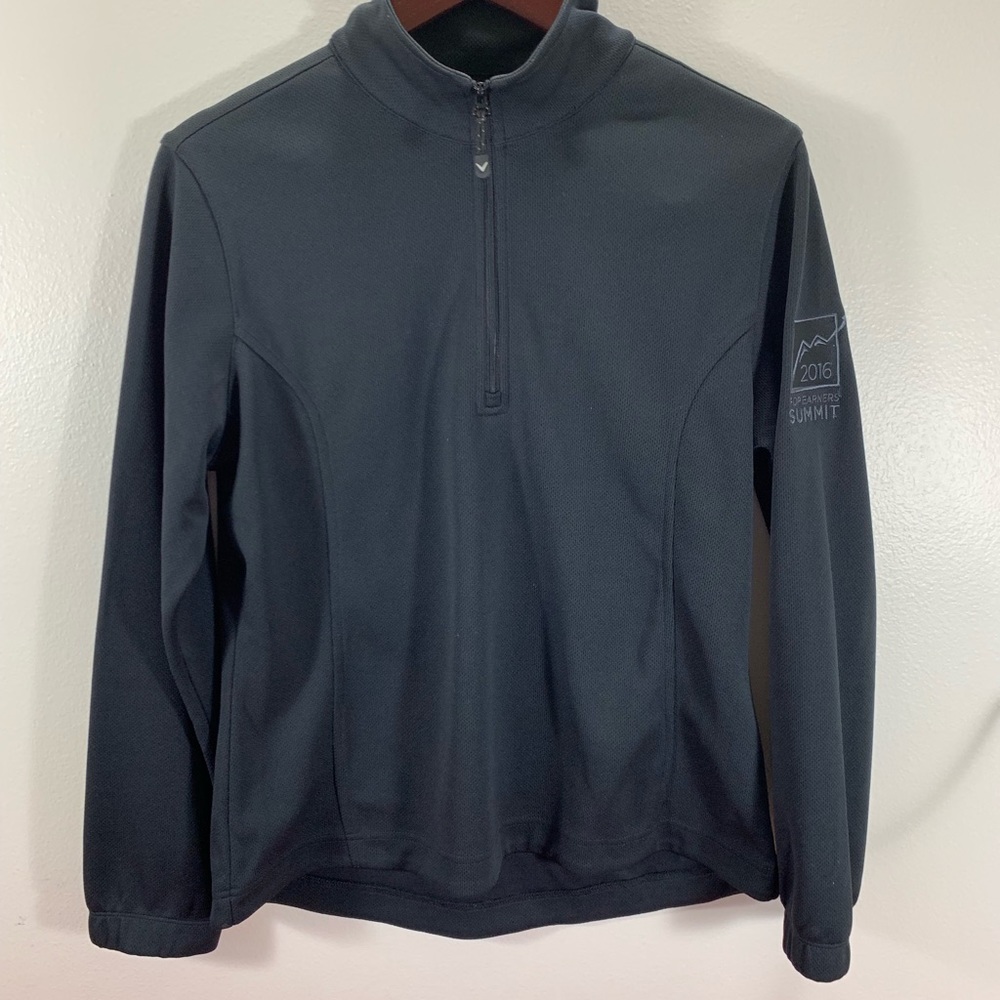 Callaway Black Opti-Dri Women’s Quarter Zip M
